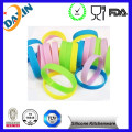 Customs Design Cheap Silicone Bracelet, Printed Logo Silicone Wristband